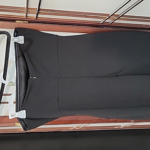 Formal Black Strapless Gown, Size Medium - Picture 3 of 4